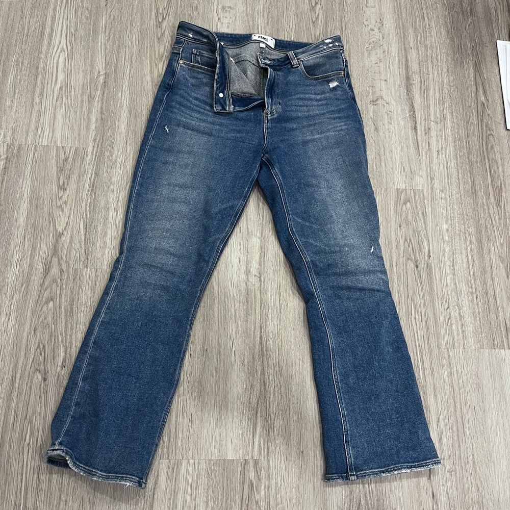 Paige Claudine ankle flare jeans size 29